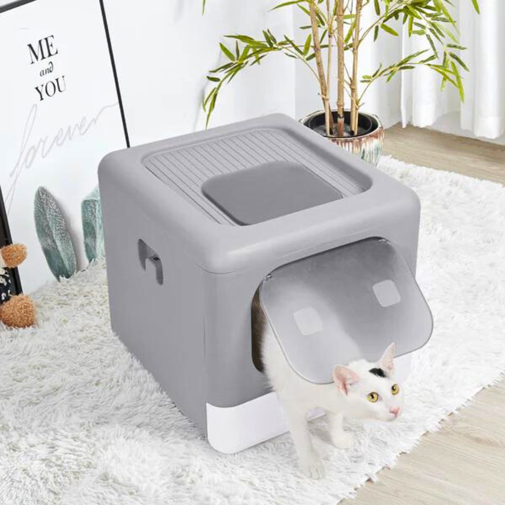 Sleek and Functional Cat Litter Box-Detachable Design - The Grand Bazaar of Australia