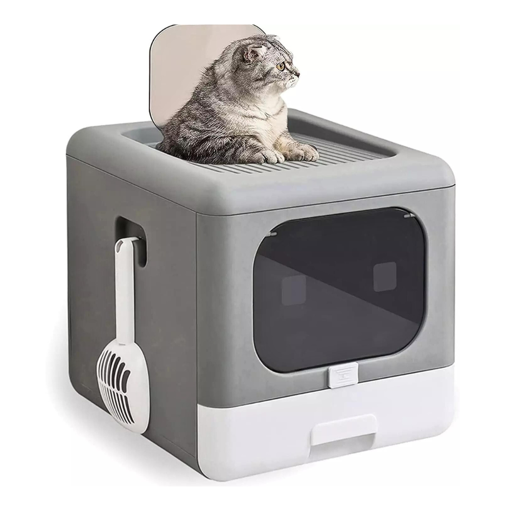 Sleek and Functional Cat Litter Box-Detachable Design - The Grand Bazaar of Australia