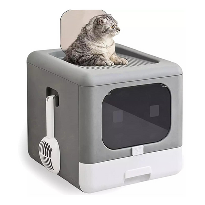 Sleek and Functional Cat Litter Box-Detachable Design - The Grand Bazaar of Australia