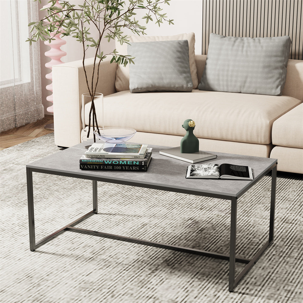 Rectangular Marble Coffee Table - The Grand Bazaar of Australia