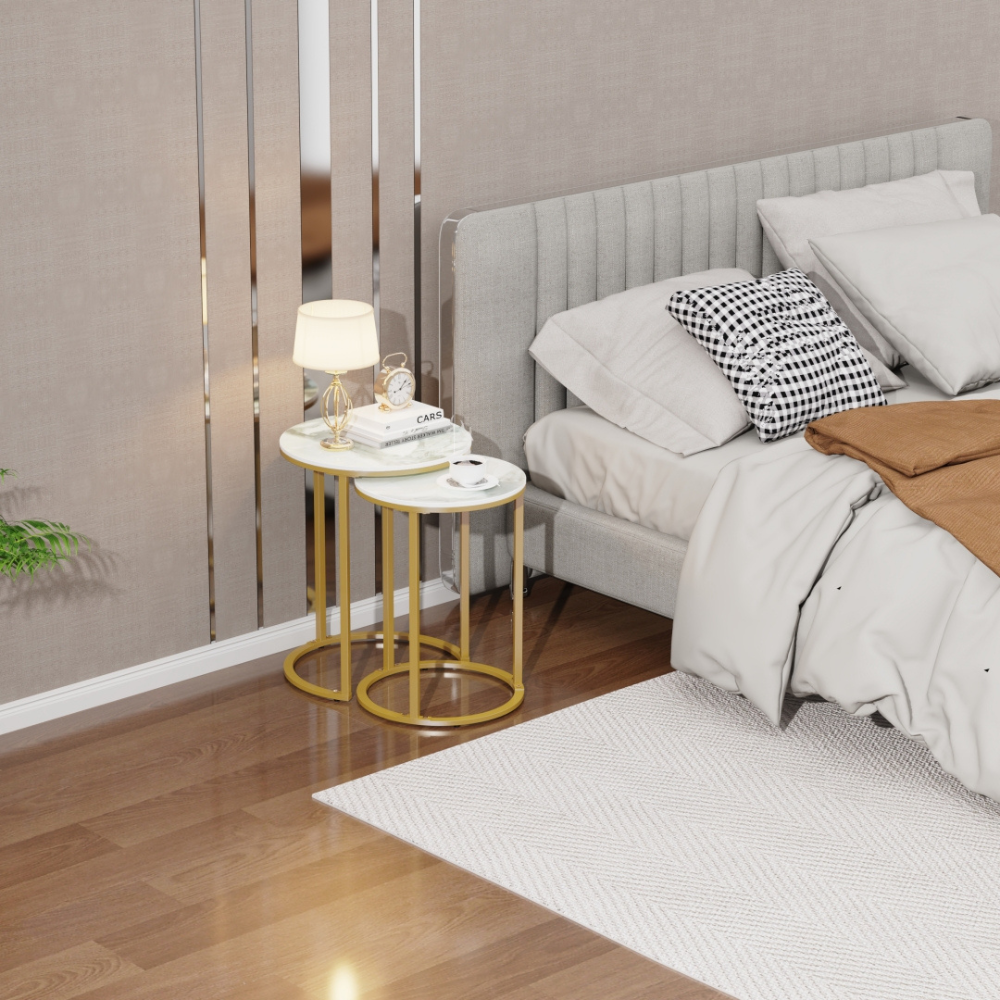 Modern Nesting Coffee Side Table Set - The Grand Bazaar of Australia