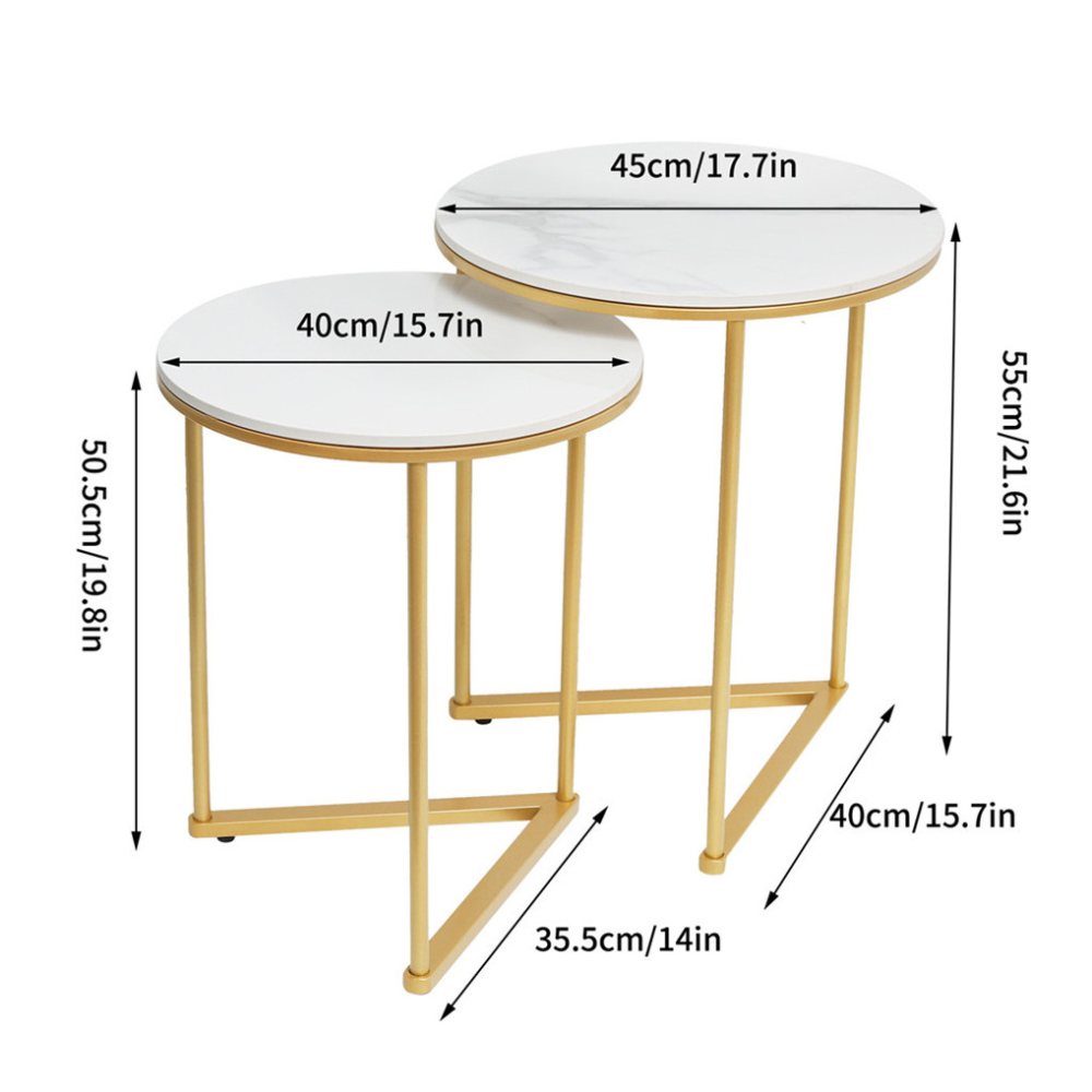 Modern Nesting Coffee Side Table Set - The Grand Bazaar of Australia