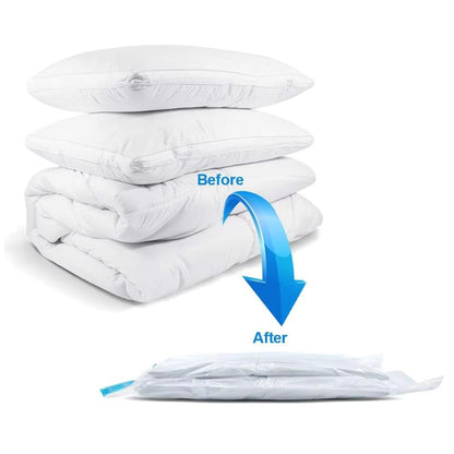 Space Saving Vacuum Storage Bags for Clothes, Pillows, and Bedding - The Grand Bazaar of Australia