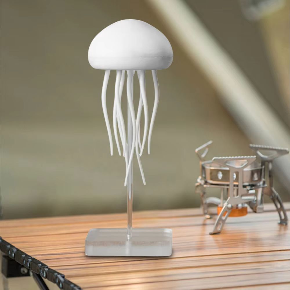 Dancing Jellyfish Night Light Vibrant RGB Gradient with Voice Control and Type-C Charging - The Grand Bazaar of Australia