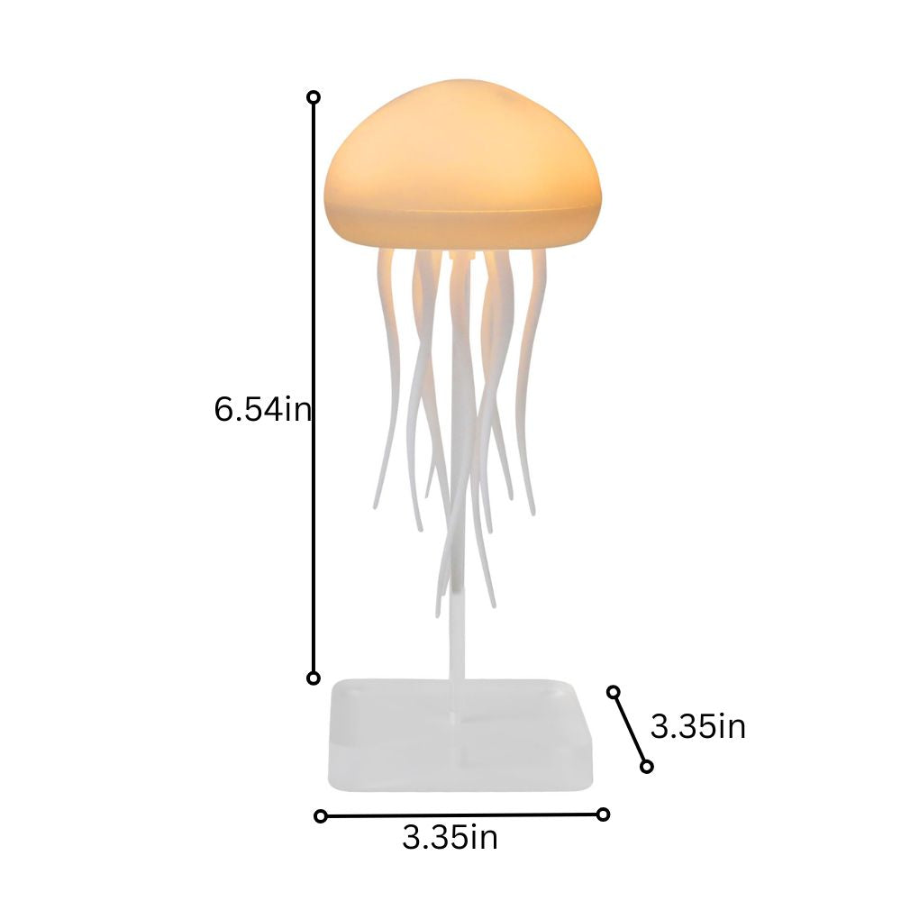 Dancing Jellyfish Night Light Vibrant RGB Gradient with Voice Control and Type-C Charging - The Grand Bazaar of Australia