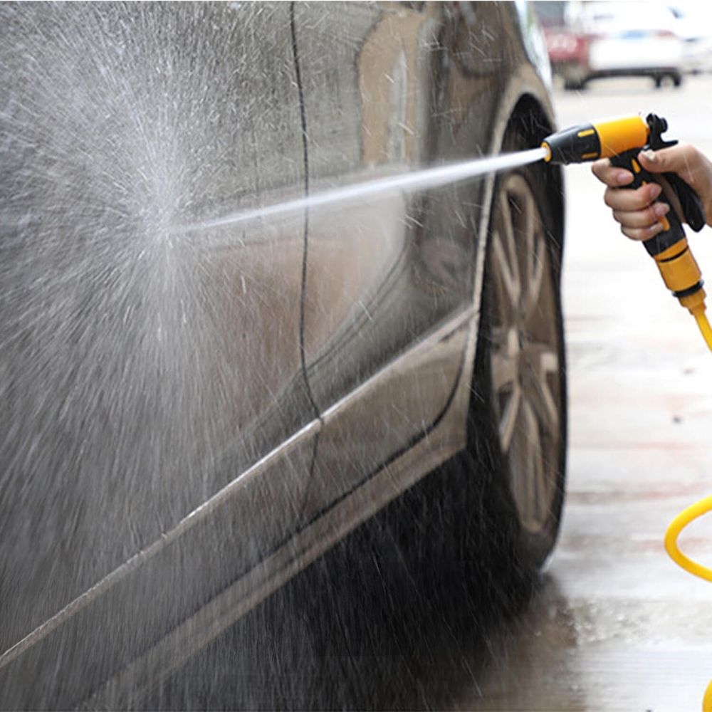 High-Pressure Telescopic Water Hose Set for Efficient Car Washing - The Grand Bazaar of Australia