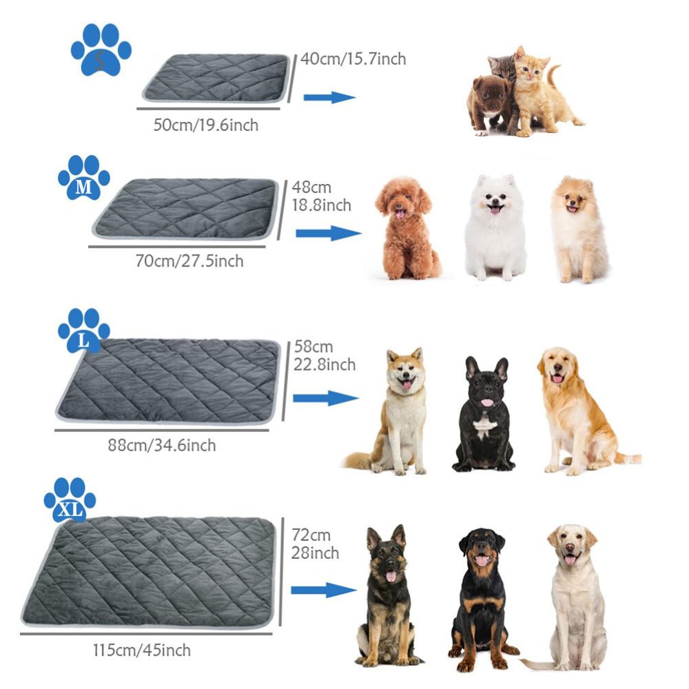 Extra Warm Self Heating Pet Pad for Small and Medium Dogs and Cats - The Grand Bazaar of Australia
