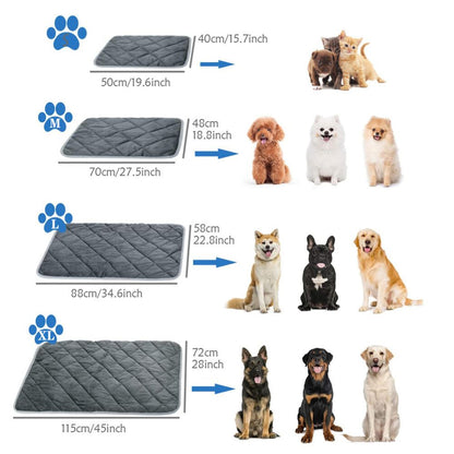 Extra Warm Self Heating Pet Pad for Small and Medium Dogs and Cats - The Grand Bazaar of Australia