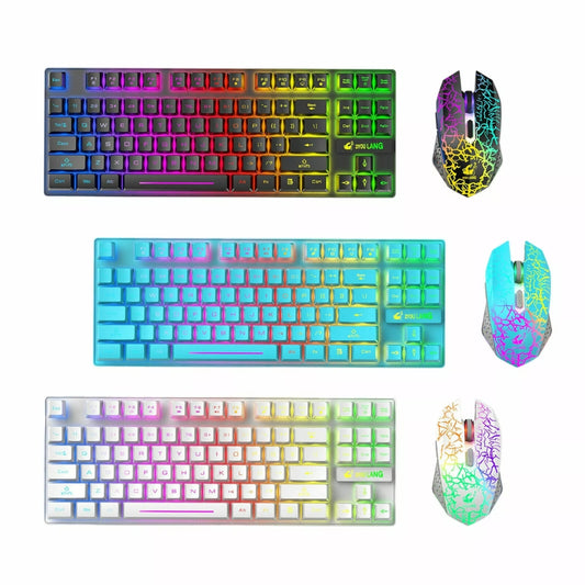 Wireless Mechanical Gaming Keyboard and Mouse Combo - The Grand Bazaar of Australia