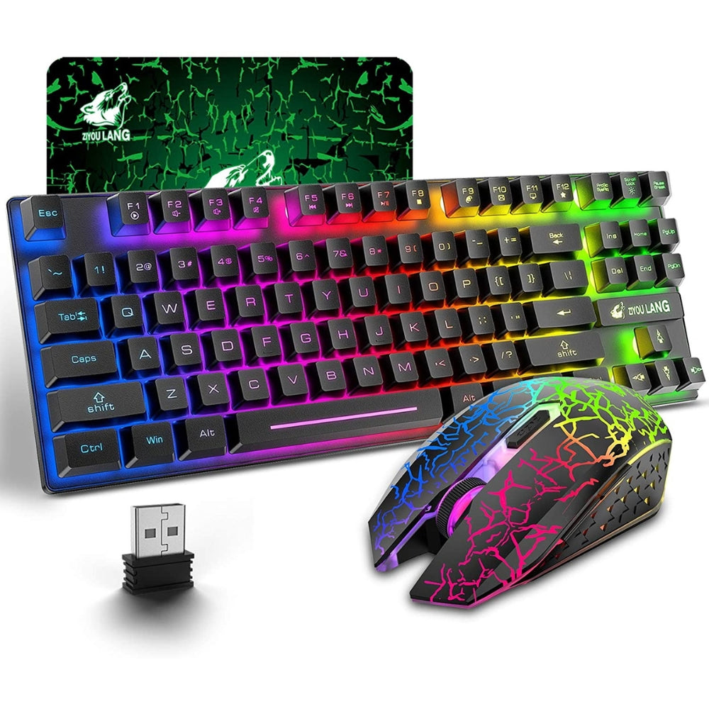 Wireless Mechanical Gaming Keyboard and Mouse Combo - The Grand Bazaar of Australia
