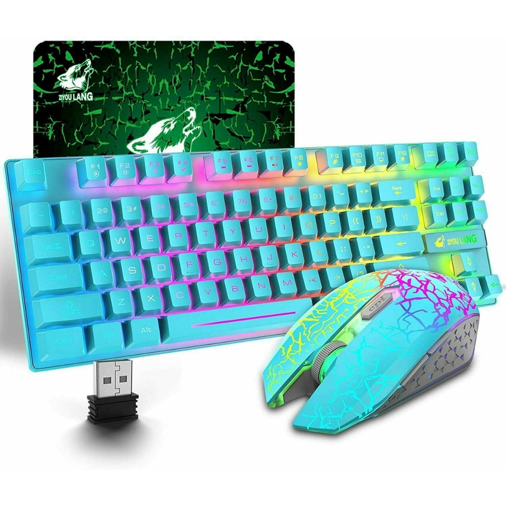 Wireless Mechanical Gaming Keyboard and Mouse Combo - The Grand Bazaar of Australia