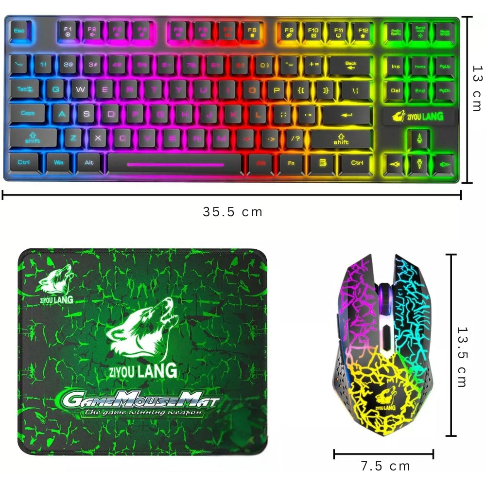 Wireless Mechanical Gaming Keyboard and Mouse Combo - The Grand Bazaar of Australia