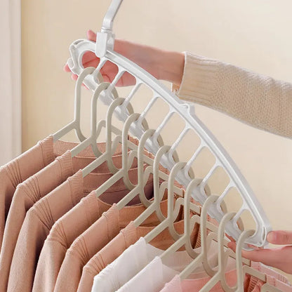 Rotating Folding Clothes Hanger Closet Organizer Storage Hangers - The Grand Bazaar of Australia
