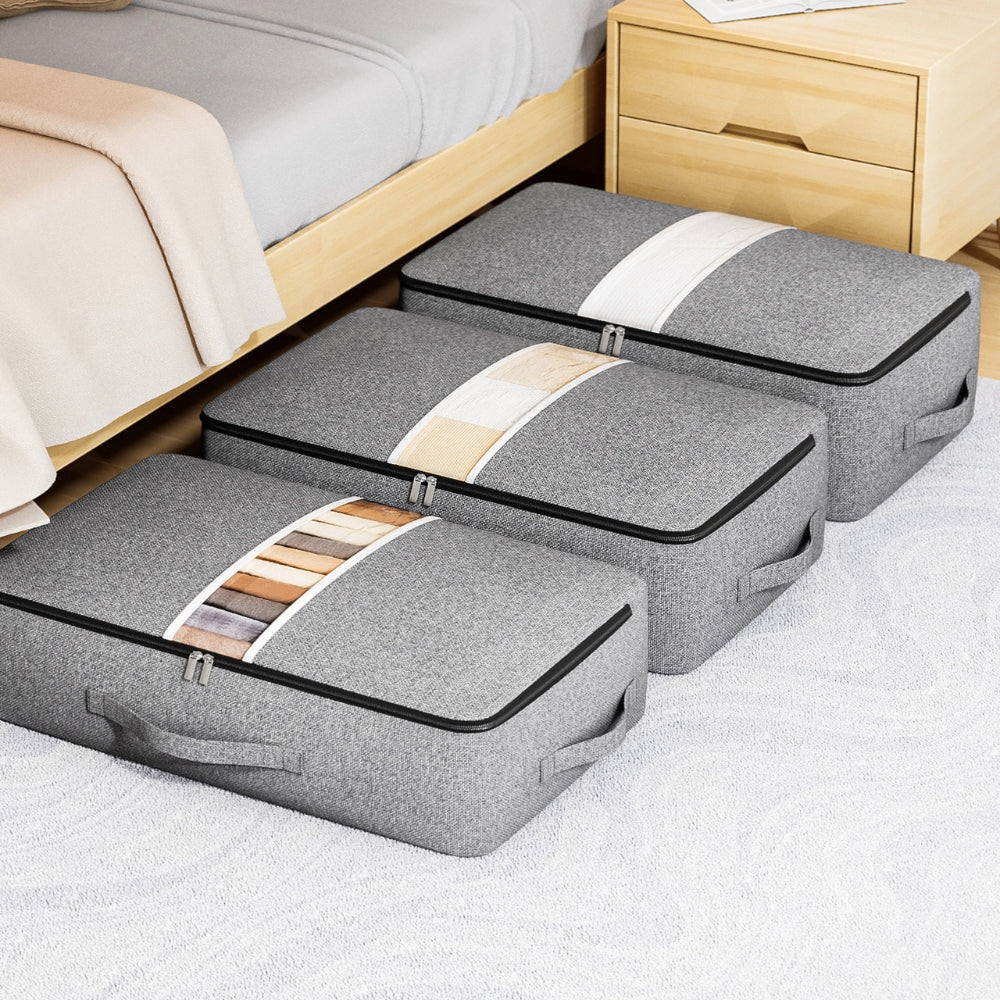 Large Capacity Clothing Storage Bag for Organizing Under Bed Quilts and Bedding - The Grand Bazaar of Australia