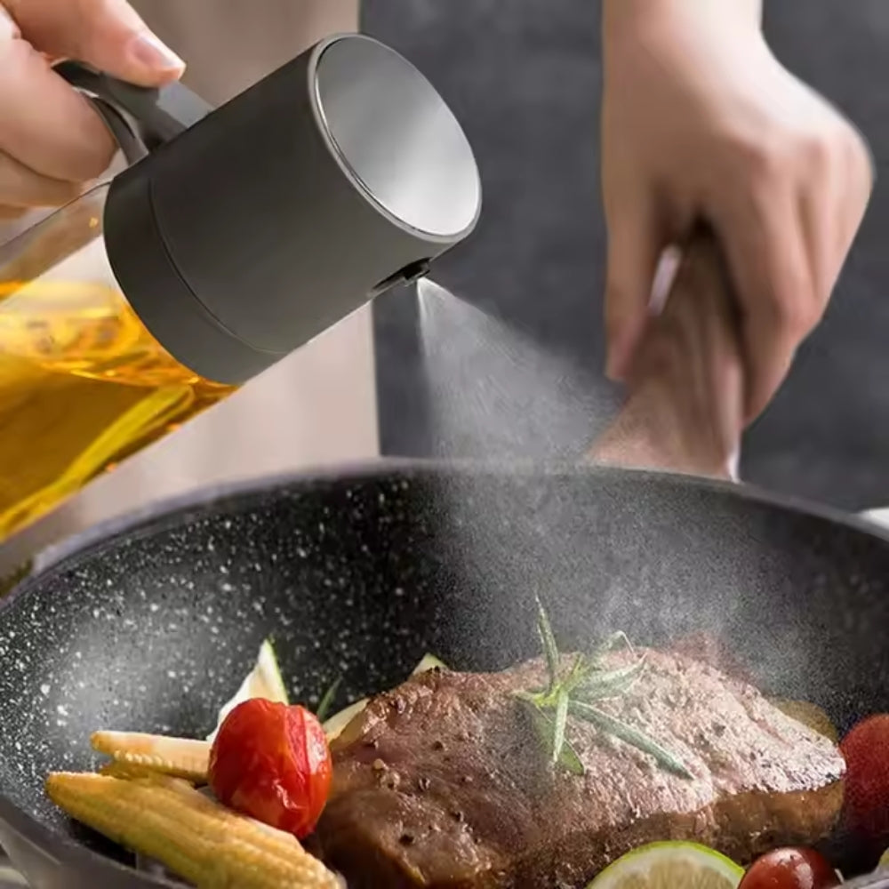 Oil Spray Bottle High Borosilicate Glass Cooking Oil Dispensers - The Grand Bazaar of Australia
