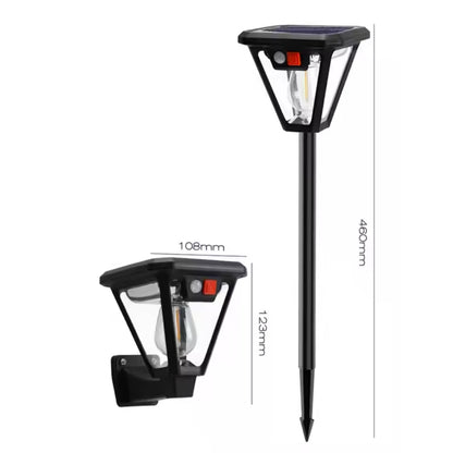 Outdoor Solar Camping Wall Lamps Lawn LED Induction Lamps Garden - The Grand Bazaar of Australia
