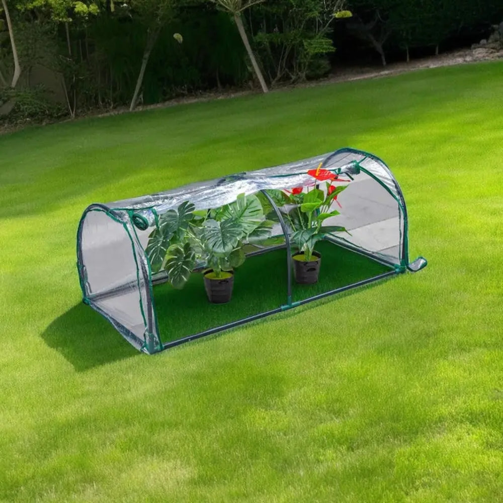 Portable Greenhouse Cover Portable Tunnel Outdoors - The Grand Bazaar of Australia