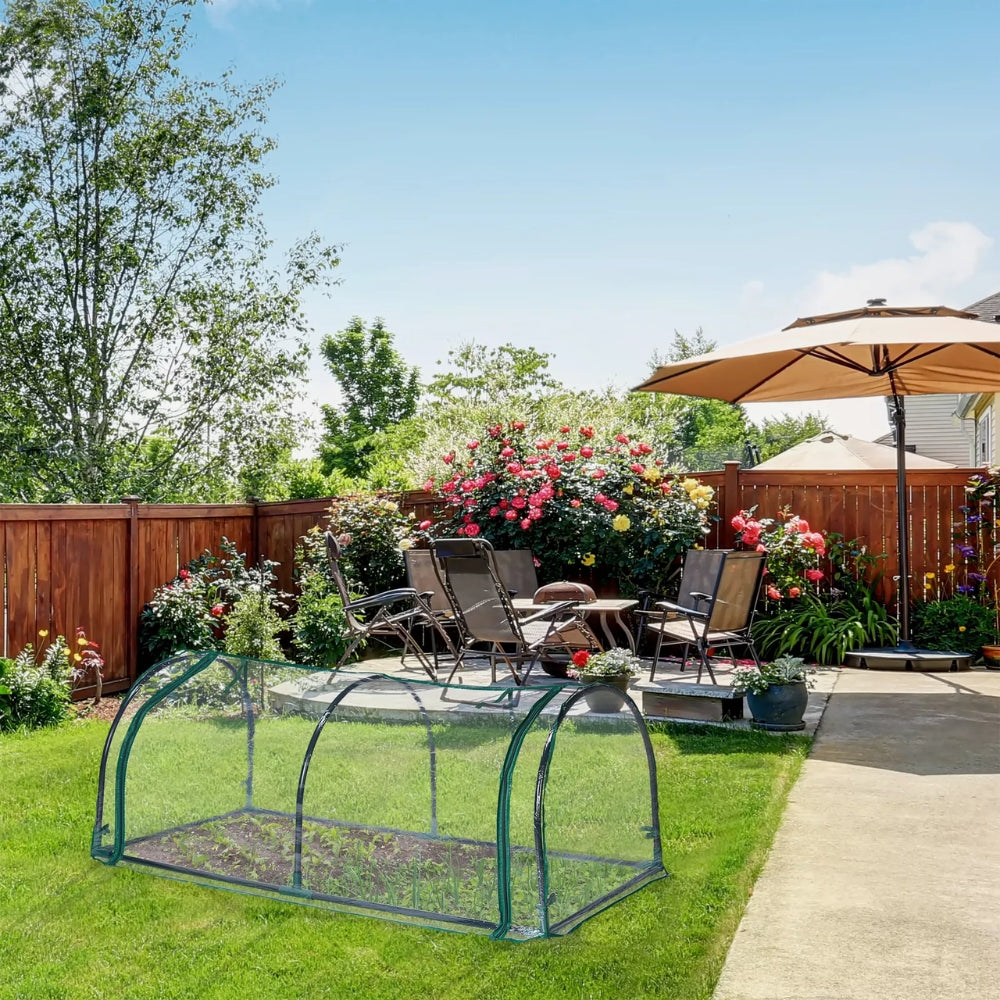 Portable Greenhouse Cover Portable Tunnel Outdoors - The Grand Bazaar of Australia