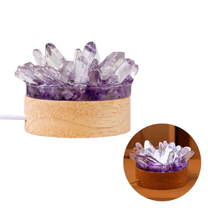 Natural Crystal Lamp Home Decoration Mineral Specimen Collection - The Grand Bazaar of Australia