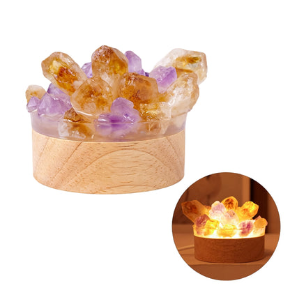 Natural Crystal Lamp Home Decoration Mineral Specimen Collection - The Grand Bazaar of Australia