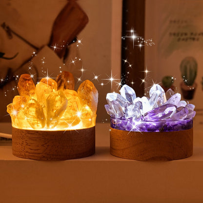 Natural Crystal Lamp Home Decoration Mineral Specimen Collection - The Grand Bazaar of Australia