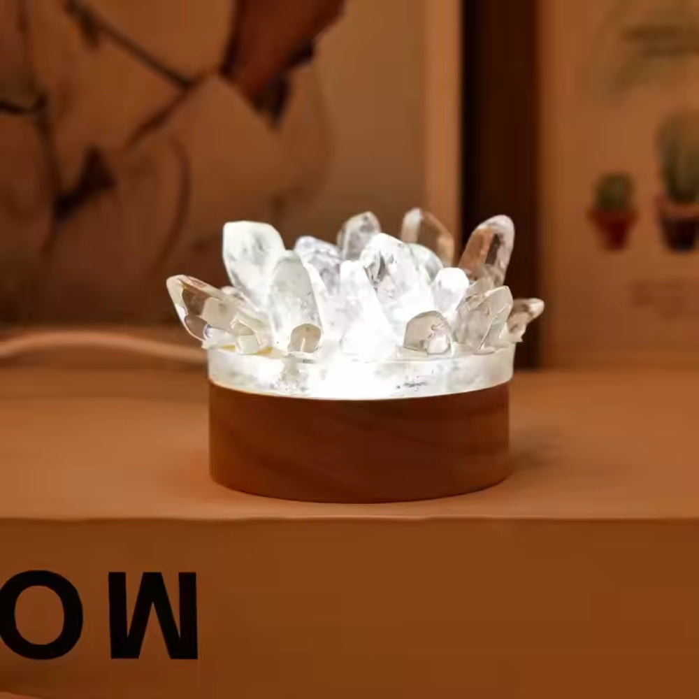 Natural Crystal Lamp Home Decoration Mineral Specimen Collection - The Grand Bazaar of Australia