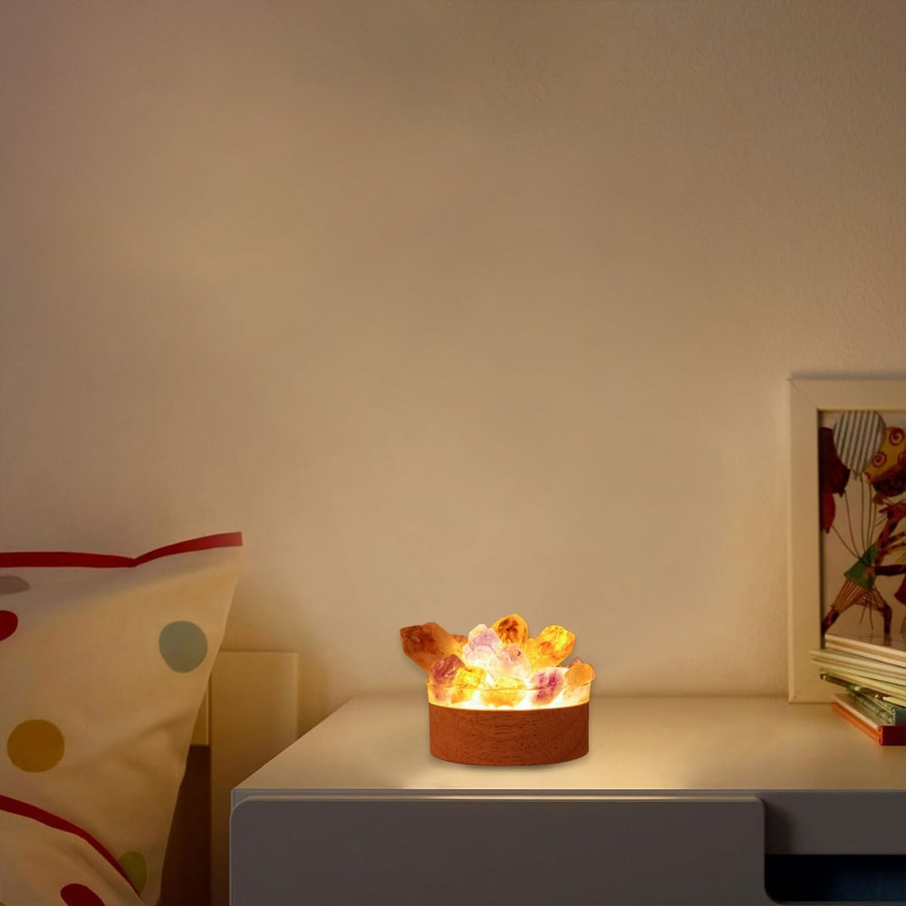 Natural Crystal Lamp Home Decoration Mineral Specimen Collection - The Grand Bazaar of Australia