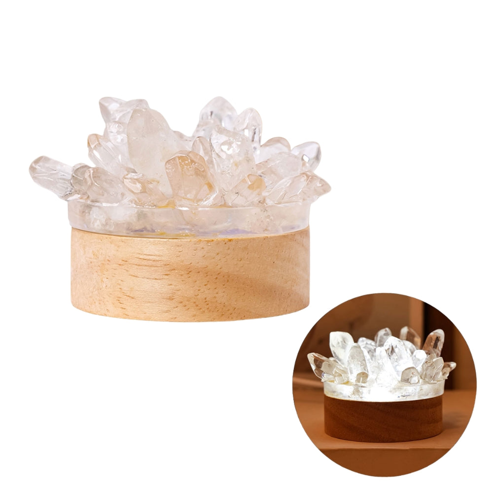 Natural Crystal Lamp Home Decoration Mineral Specimen Collection - The Grand Bazaar of Australia