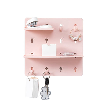 1PC Wall Perforation Free Plastic Shelving Wall Peg Boards for Walls - The Grand Bazaar of Australia