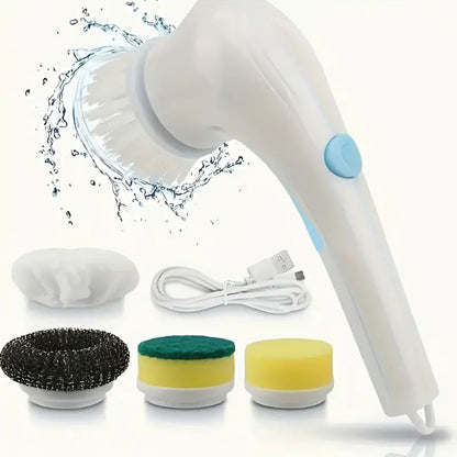 Multifunctional Electric Cleaning Brush for Bathroom Washing and Kitchen Cleaning Tools - The Grand Bazaar of Australia