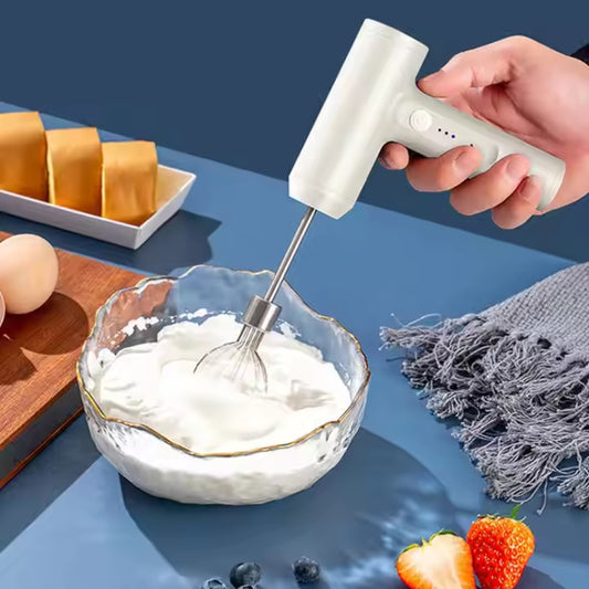 Wireless Electric Food Mixer Portable 3 Speeds Egg Beater - The Grand Bazaar of Australia