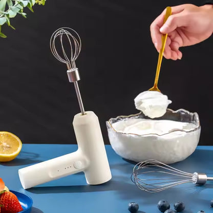Wireless Electric Food Mixer Portable 3 Speeds Egg Beater - The Grand Bazaar of Australia