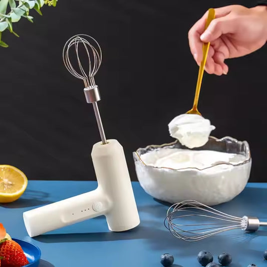 Wireless Electric Food Mixer Portable 3 Speeds Egg Beater - The Grand Bazaar of Australia