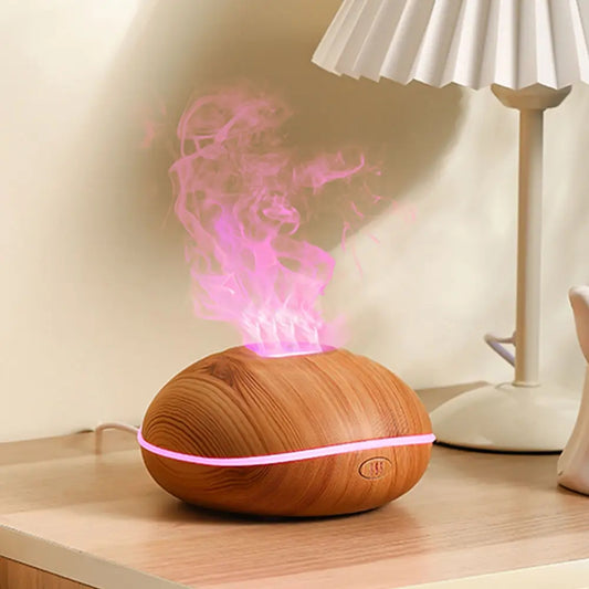 Fire Flame Aromatherapy Diffuser Humidifier with 7 Flames Effect - The Grand Bazaar of Australia