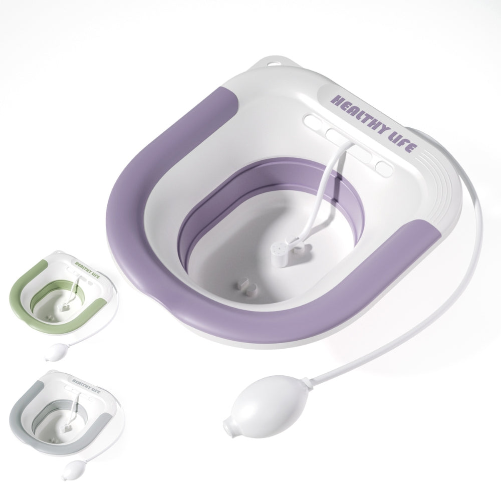 Portable Folding Toilet Sitz Bath For Toilet Seat - The Grand Bazaar of Australia