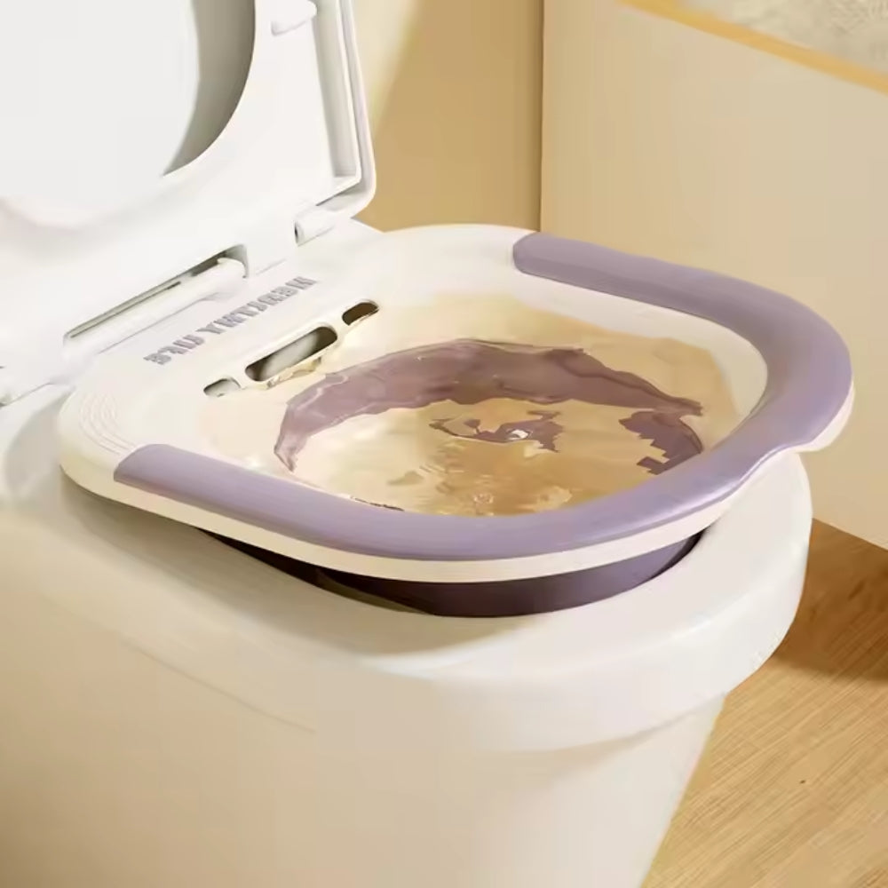 Portable Folding Toilet Sitz Bath For Toilet Seat - The Grand Bazaar of Australia