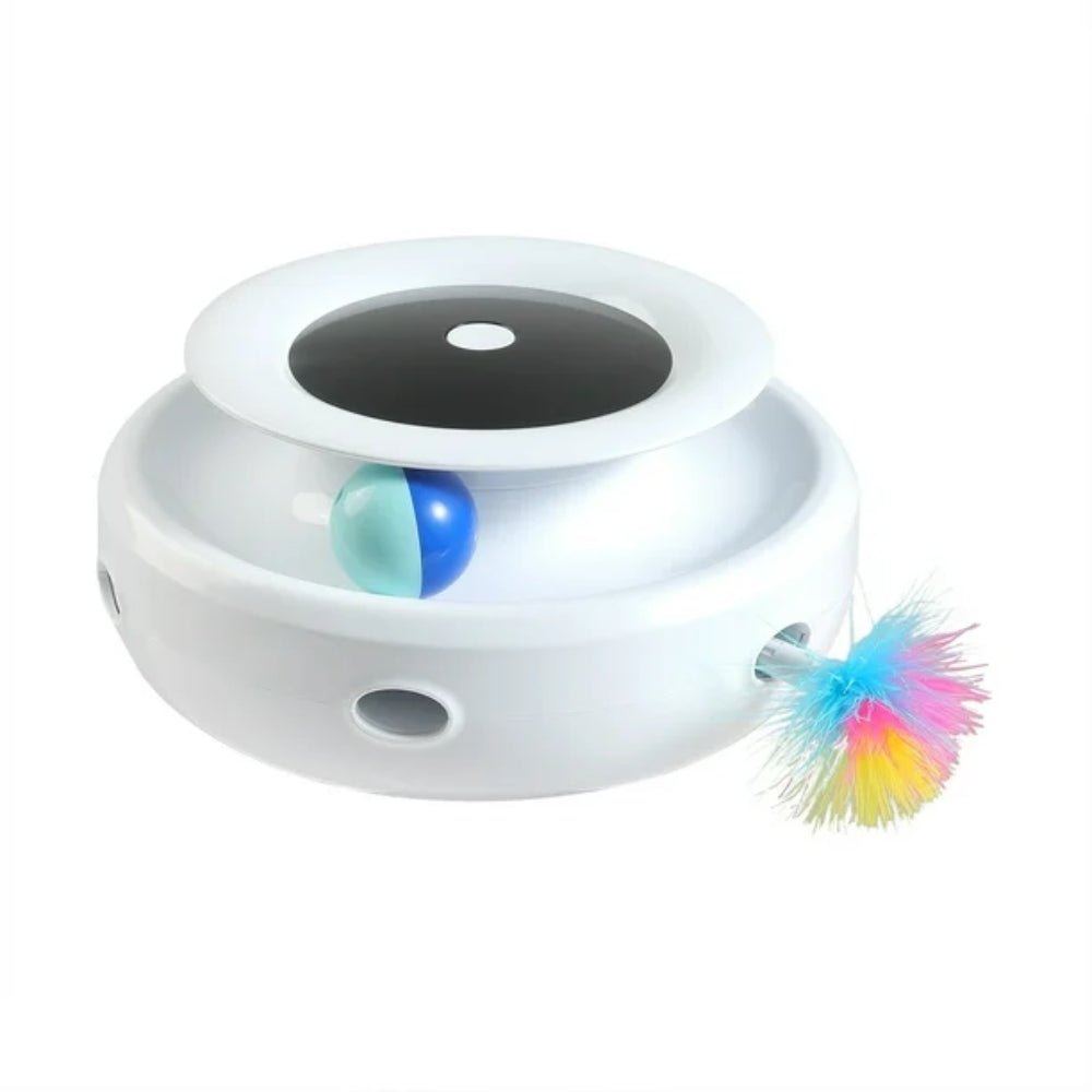 Electric Interactive Toy Pet Set 2 in 1 Smart Feather Fun Ball - The Grand Bazaar of Australia