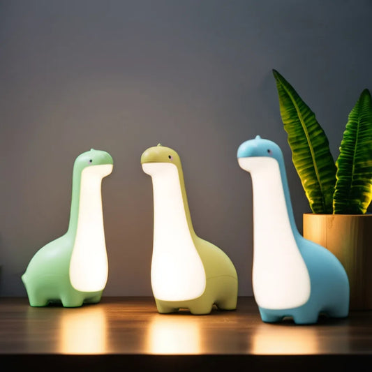 Dinosaur Night Light Ideal for Kids' Rooms with Eye Protection - The Grand Bazaar of Australia