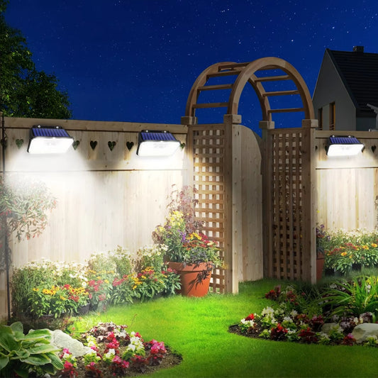IP65 Waterproof Solar Outdoor Garden Lights Super Bright 148 LEDs - The Grand Bazaar of Australia
