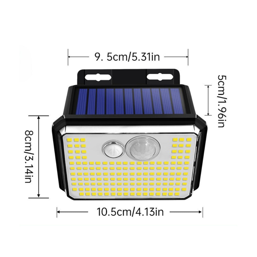 IP65 Waterproof Solar Outdoor Garden Lights Super Bright 148 LEDs - The Grand Bazaar of Australia