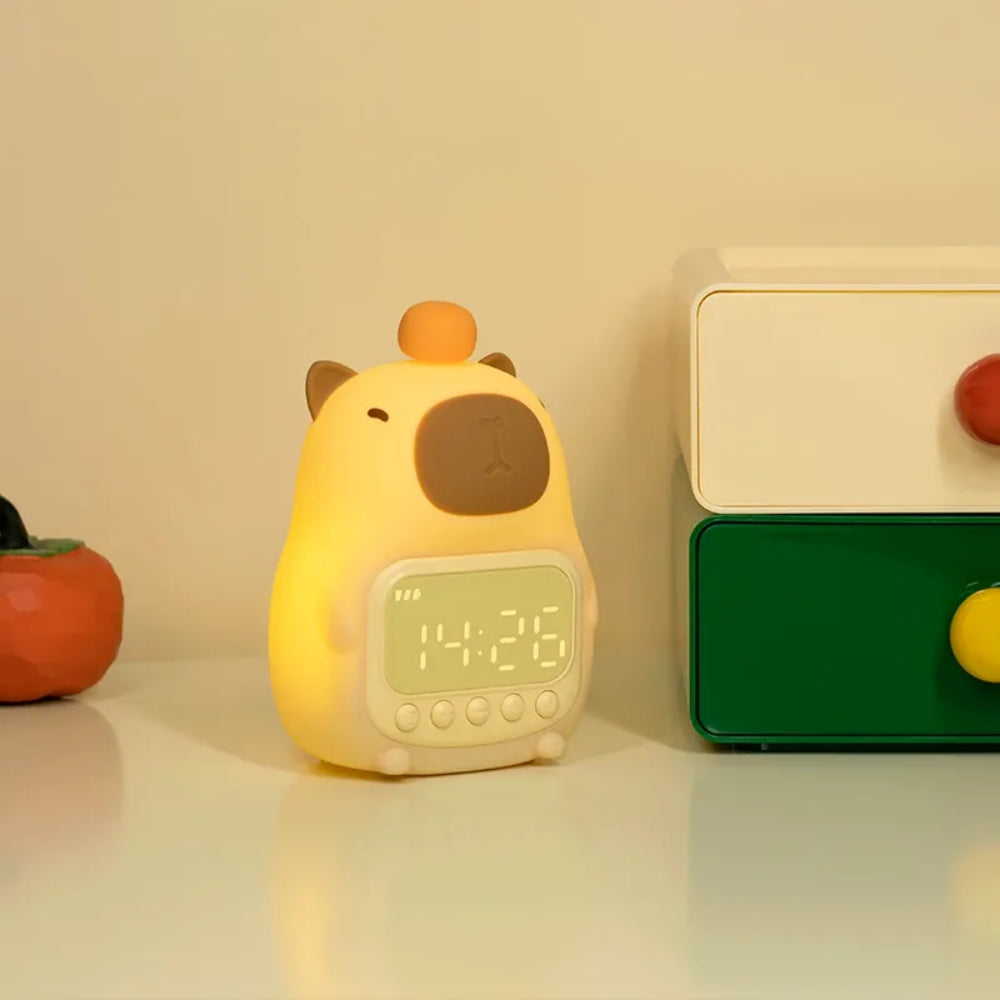 Capybara Night Light Children Alarm Clock Night Lamp - The Grand Bazaar of Australia