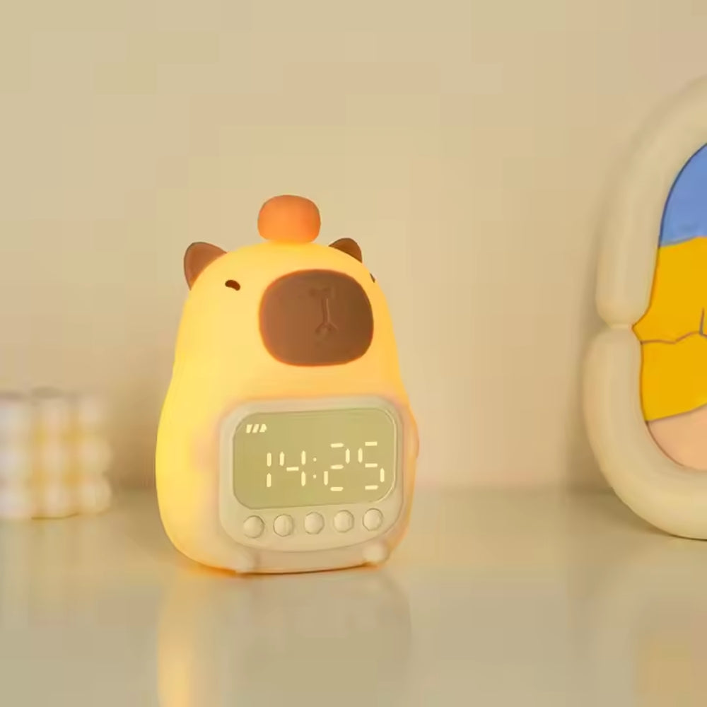 Capybara Night Light Children Alarm Clock Night Lamp - The Grand Bazaar of Australia