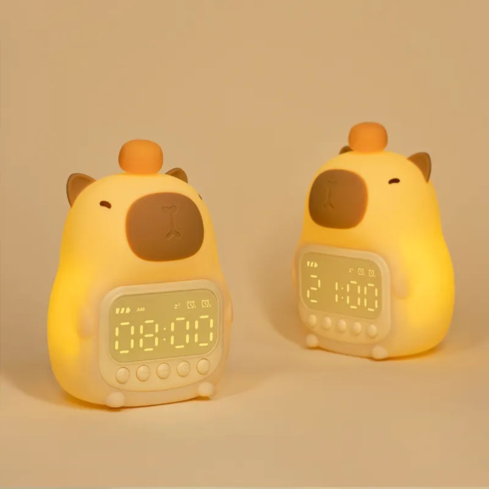 Capybara Night Light Children Alarm Clock Night Lamp - The Grand Bazaar of Australia