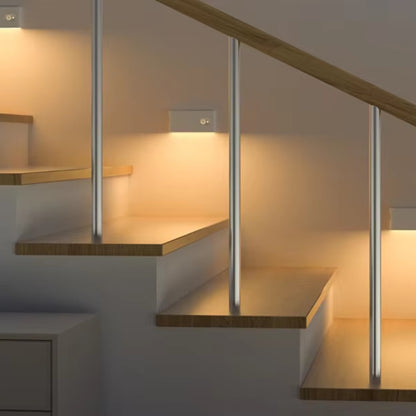 Motion Sensor Night Light Rechargeable Stair Light for Hallway Stairway - The Grand Bazaar of Australia