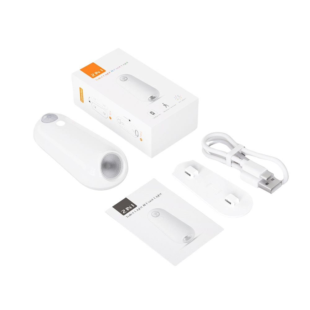 Rechargeable LED Toilet Night Light with Motion Sensor - The Grand Bazaar of Australia
