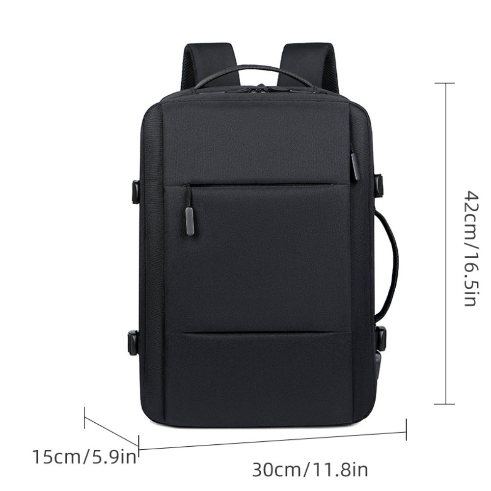 Large Capacity Expandable Travel Backpack with USB Port - The Grand Bazaar of Australia