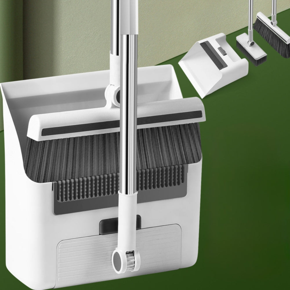 Non Stick Broom Dustpan Floor Brush Set - The Grand Bazaar of Australia