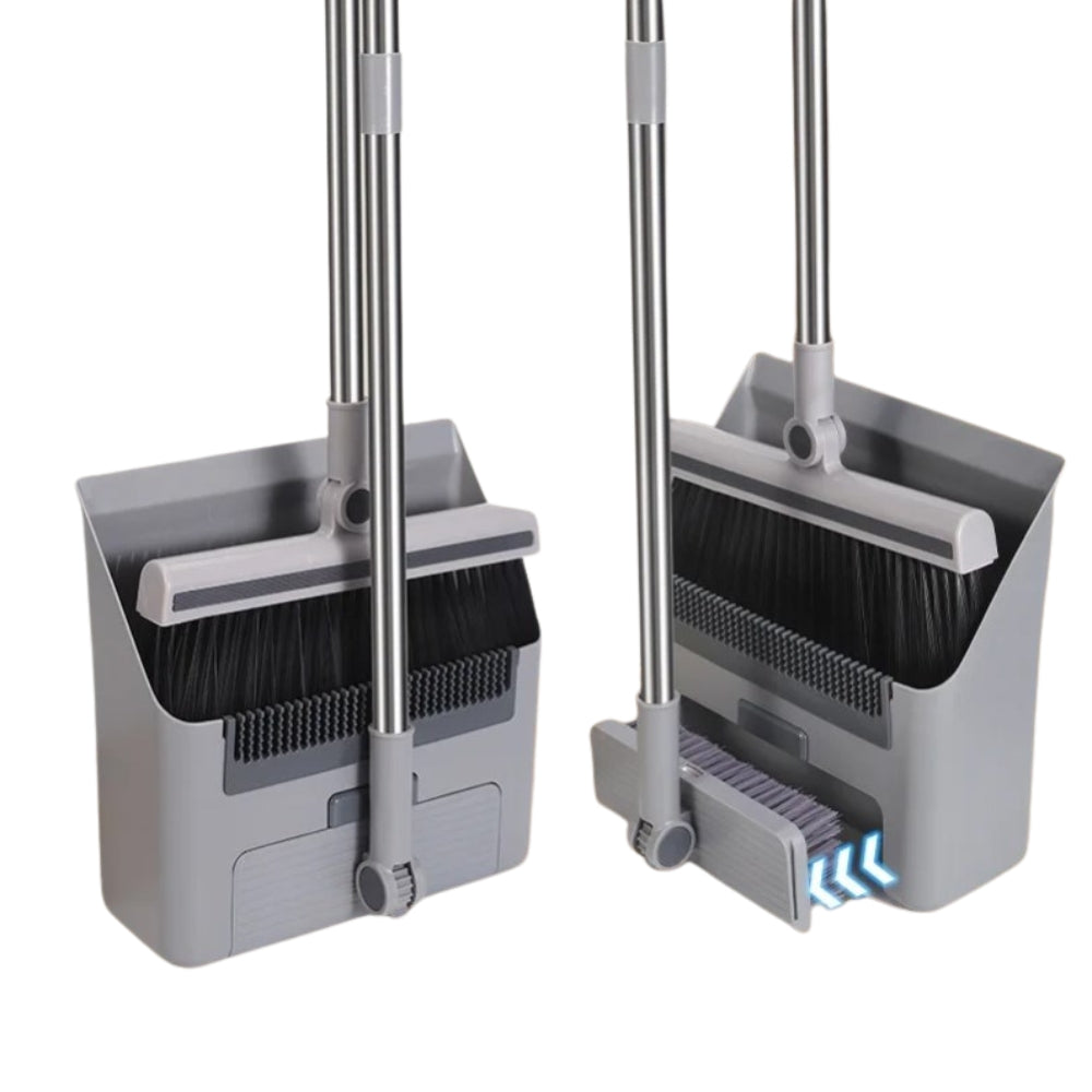 Non Stick Broom Dustpan Floor Brush Set - The Grand Bazaar of Australia