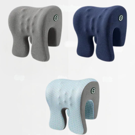Memory Foam Neck Pillow for Comfortable Office Breaks Restful Naps and Travel - The Grand Bazaar of Australia