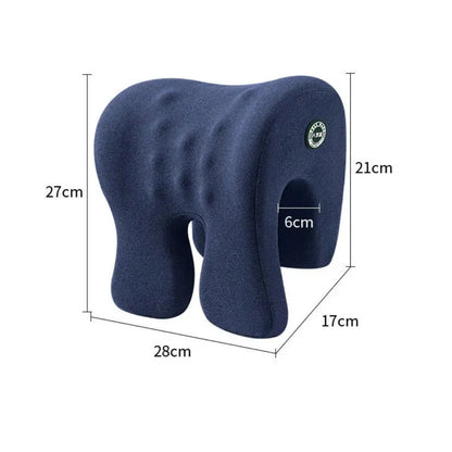 Memory Foam Neck Pillow for Comfortable Office Breaks Restful Naps and Travel - The Grand Bazaar of Australia